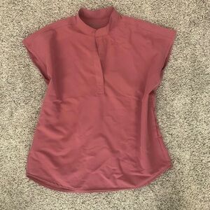 NEW Figs Dusty Mauve Rafaela Scrub Top